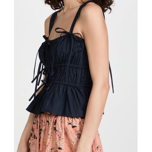 Ulla Johnson Lulu Top in Salute Size 4